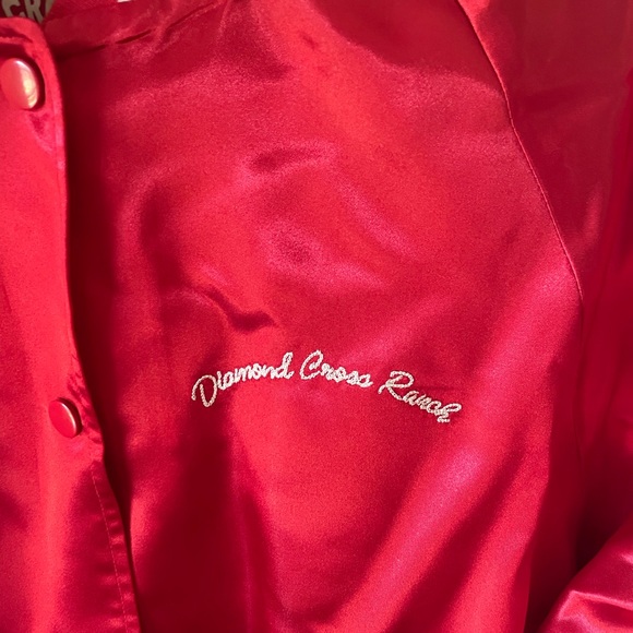 Diamond Cross ranch x Z supply rodeo baseball jacket - Picture 4 of 9